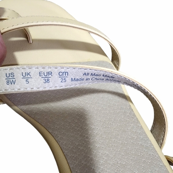 Life Stride Jasmine Secret Cushion Insole Strappy Slip-on Square Toe Sandal - 8W - Picture 6 of 8